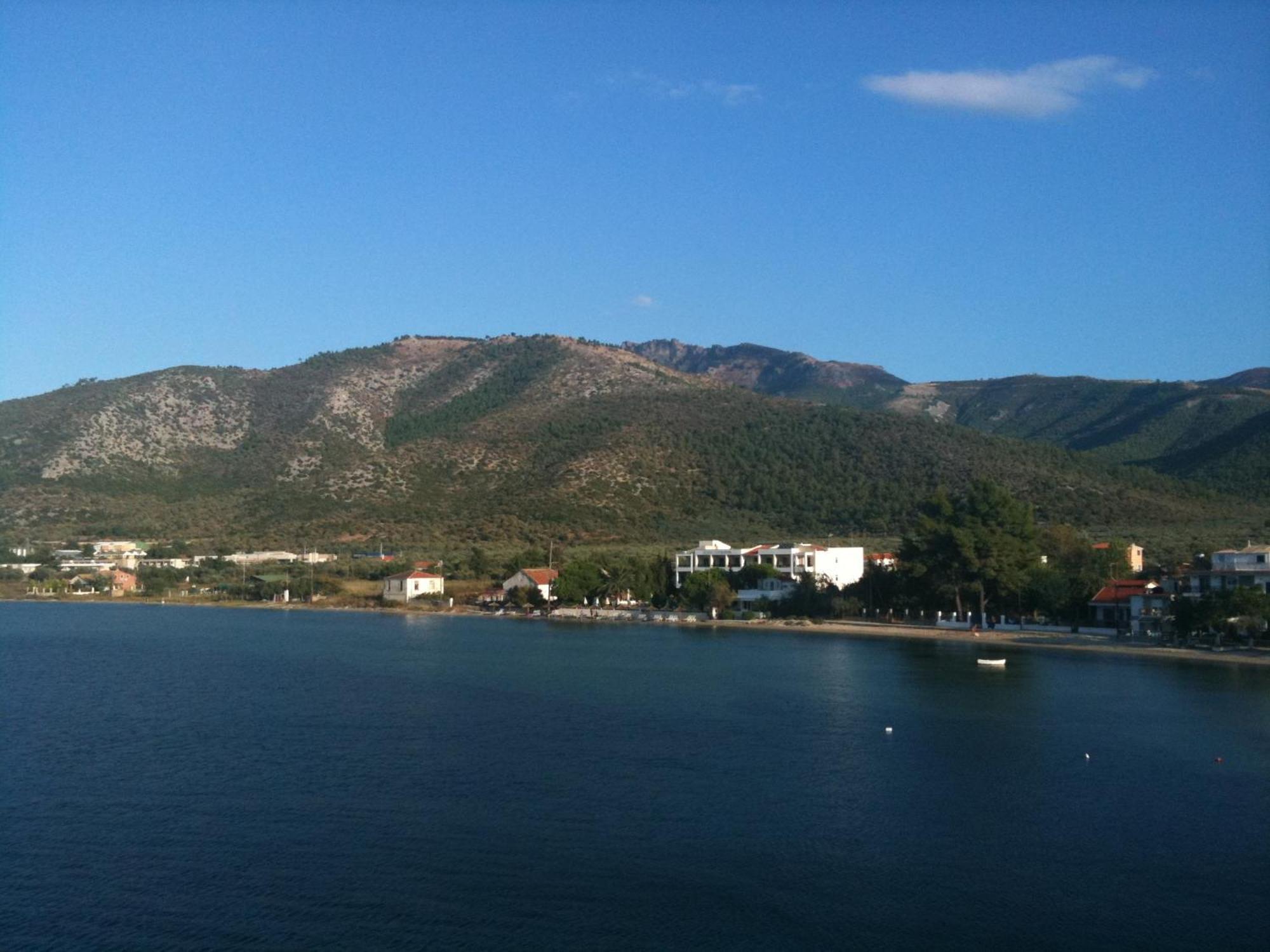 Vlachogiannis Hotel Prínos Dış mekan fotoğraf