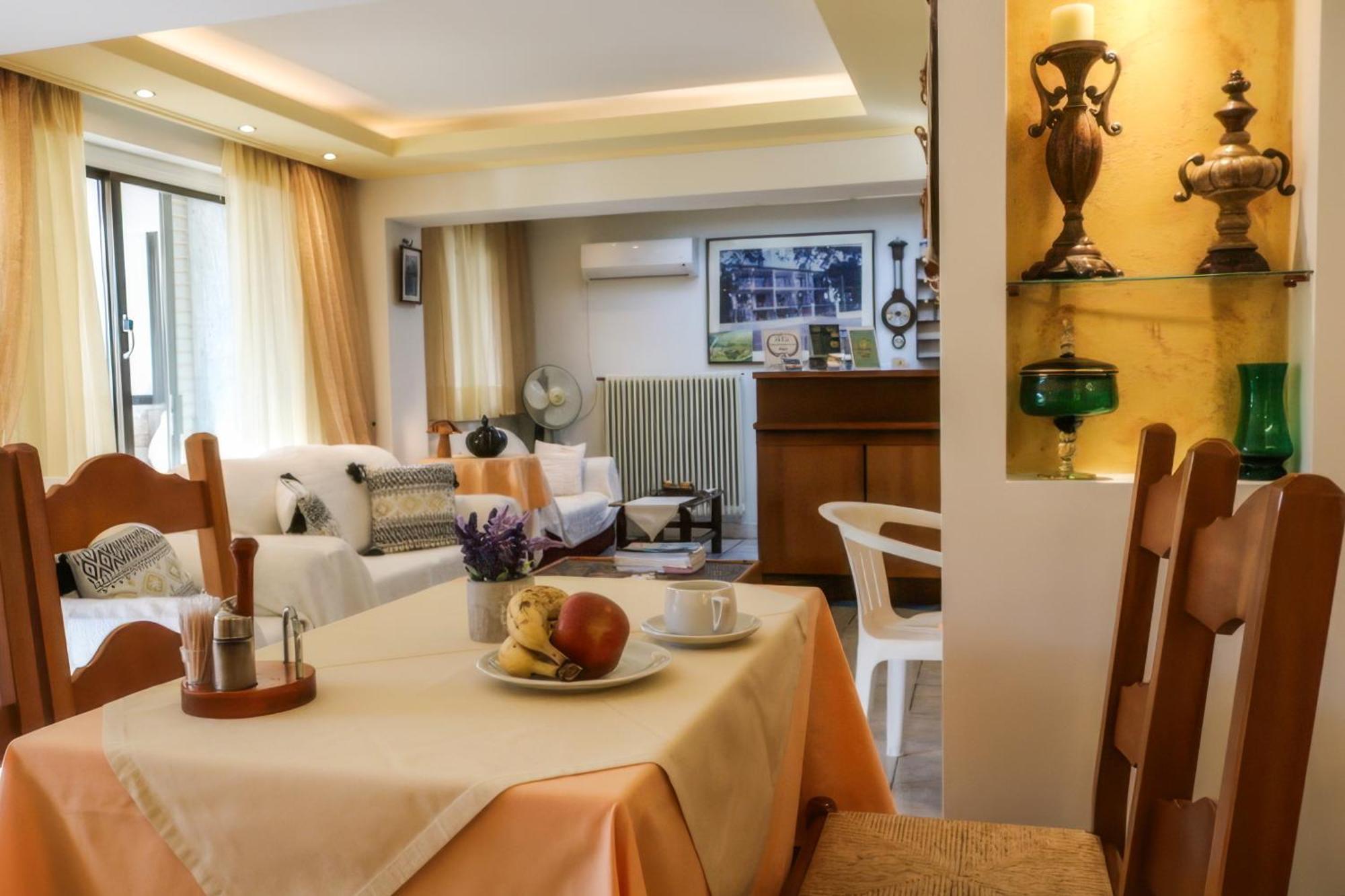 Vlachogiannis Hotel Prínos Dış mekan fotoğraf
