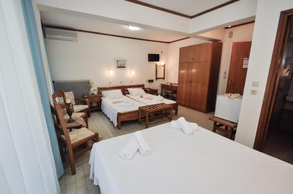 Vlachogiannis Hotel Prínos Oda fotoğraf